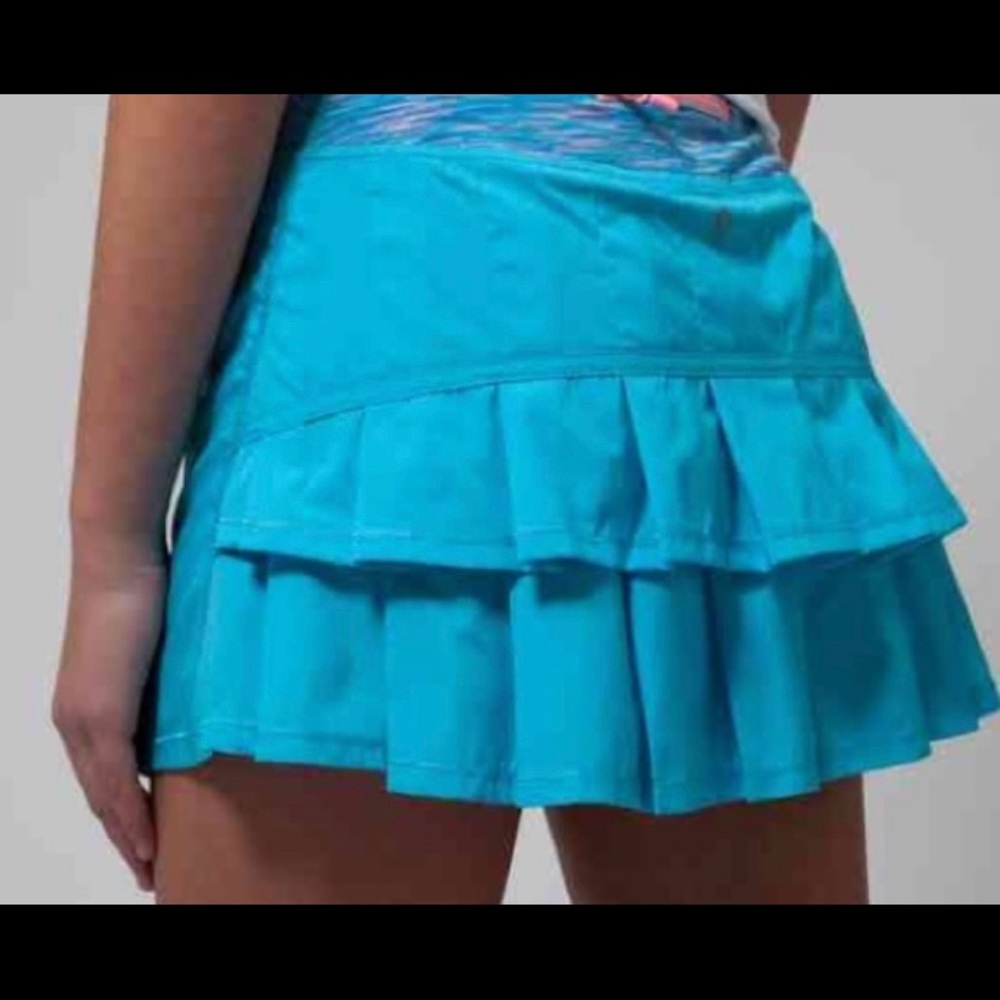 Ivivva sky blue tennis skirt